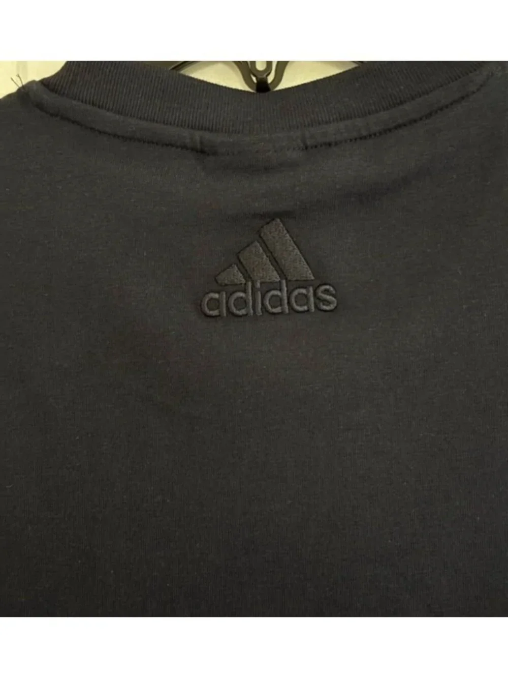 adidas Men's Essentials Single Jersey 3-Stripes T-Shirt Legend Ink/White Small